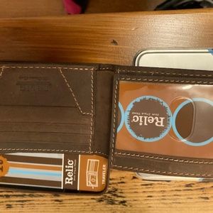 Men's Brown Leather Wallet